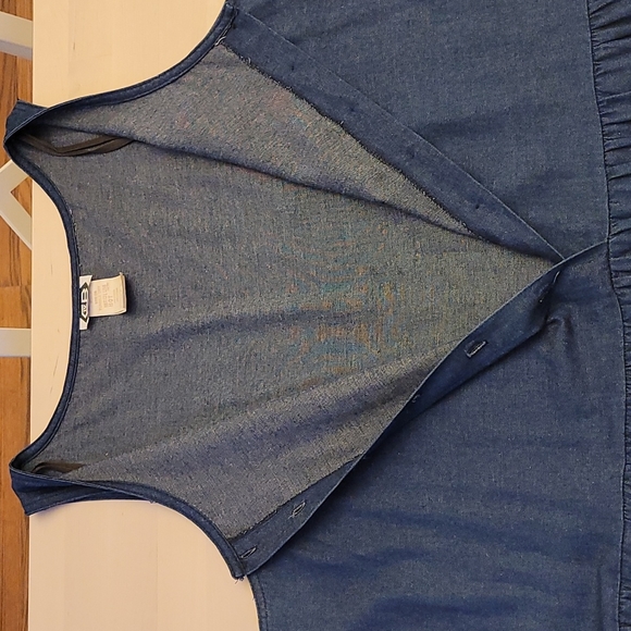 Vintage CB IV Denim Button from Jumper with Pockets! - Picture 15 of 16